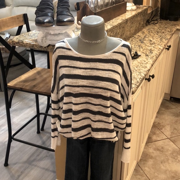 Lou & Grey Stripped Soft Sweater - Picture 6 of 13